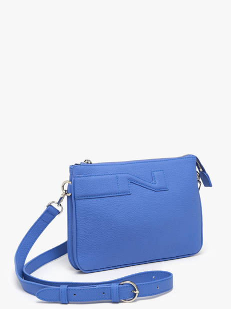 Cross Body Tas Milano Leder Nathan baume Blauw n city 3 ander zicht 2